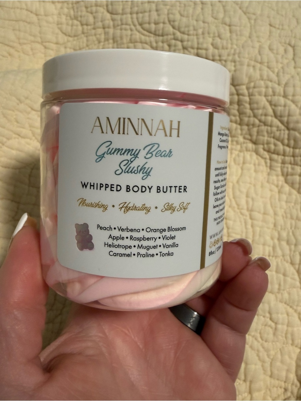 Aminnah “Gummy Bear Slushy” Whipped Body Butter!